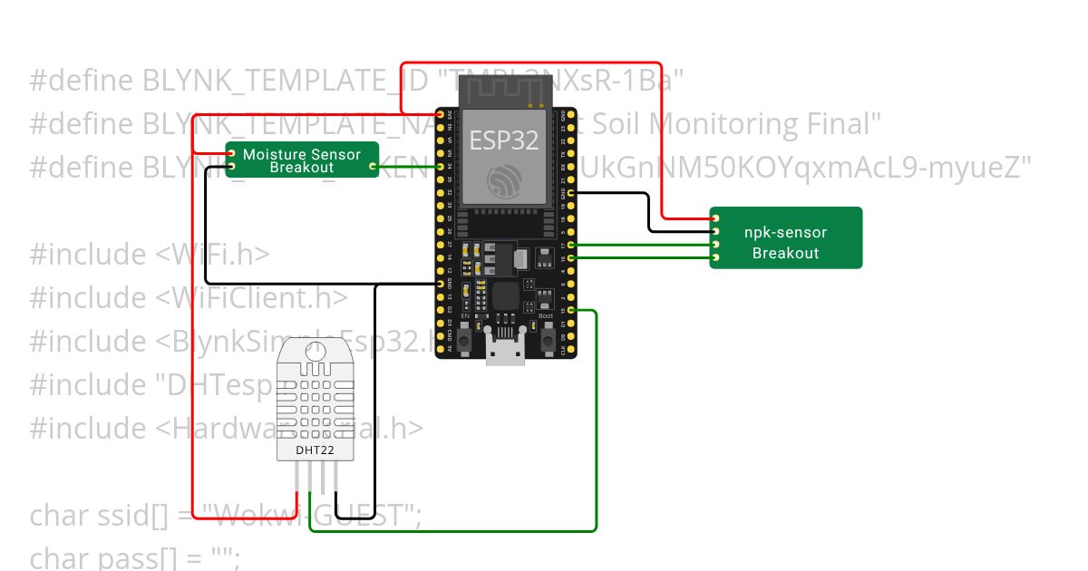Smart Soil Monitoring Final simulation