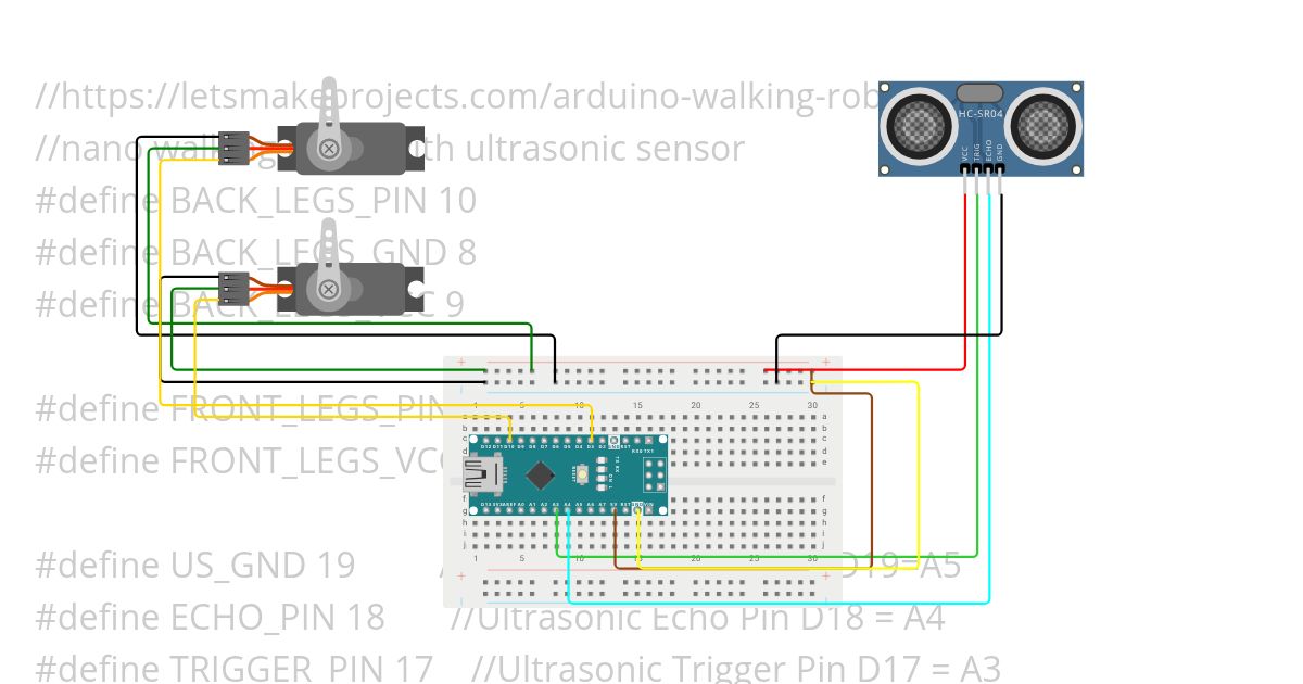 BIpedal Obstacle Avoider Galuh Atmaji simulation