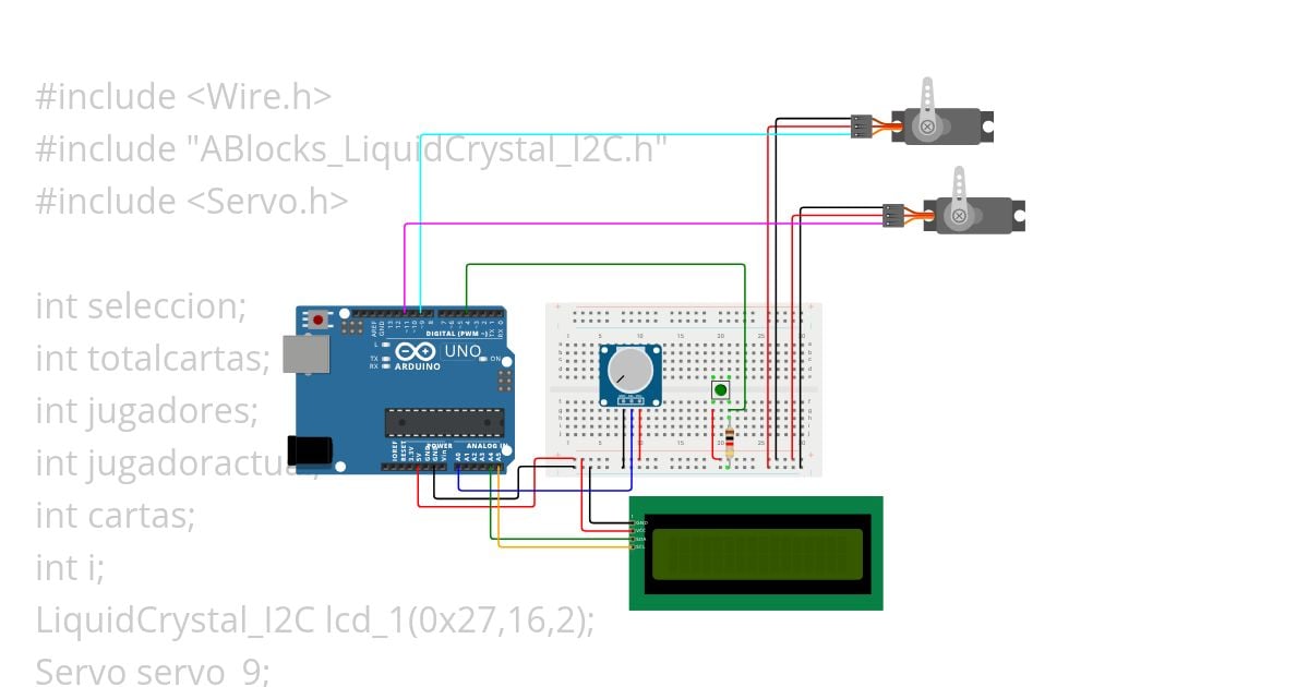 DealerDuino simulation