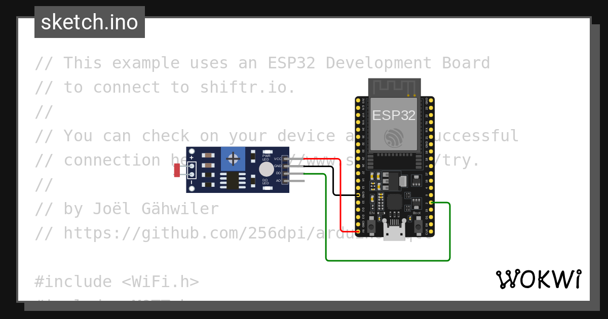 Rifqi wokwi esp32 stm32 arduino simulator