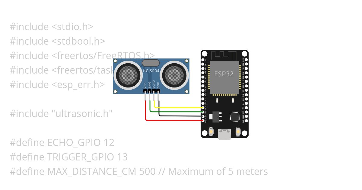 ULTRASONIC SENSOR INTERN simulation
