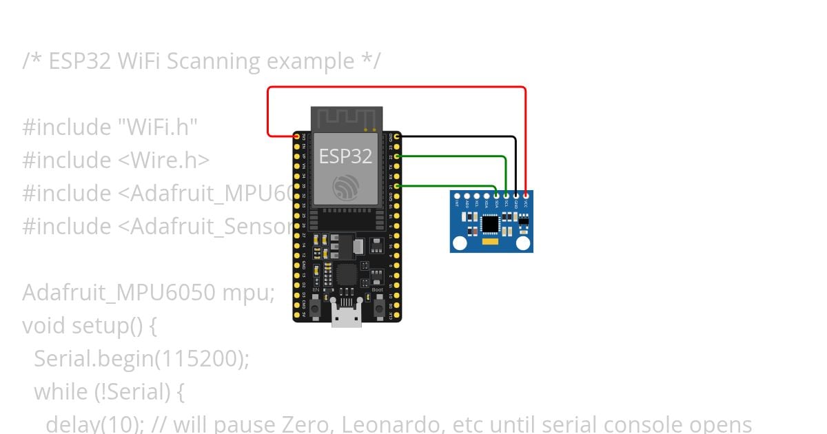 MPU6050.ino  simulation