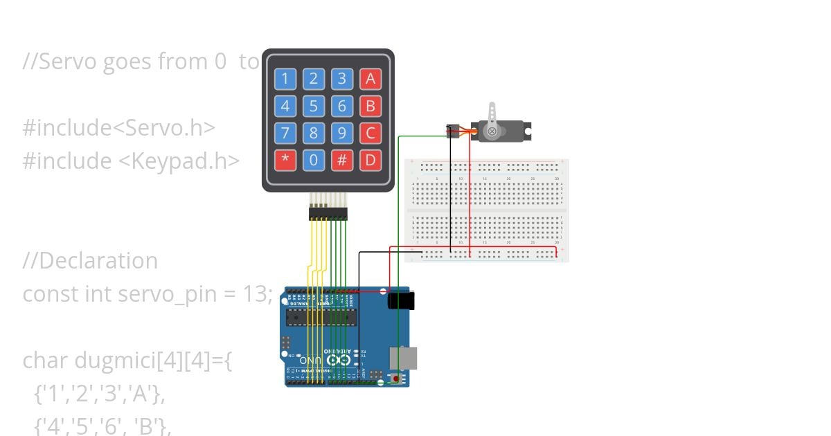 Safe lock simulation