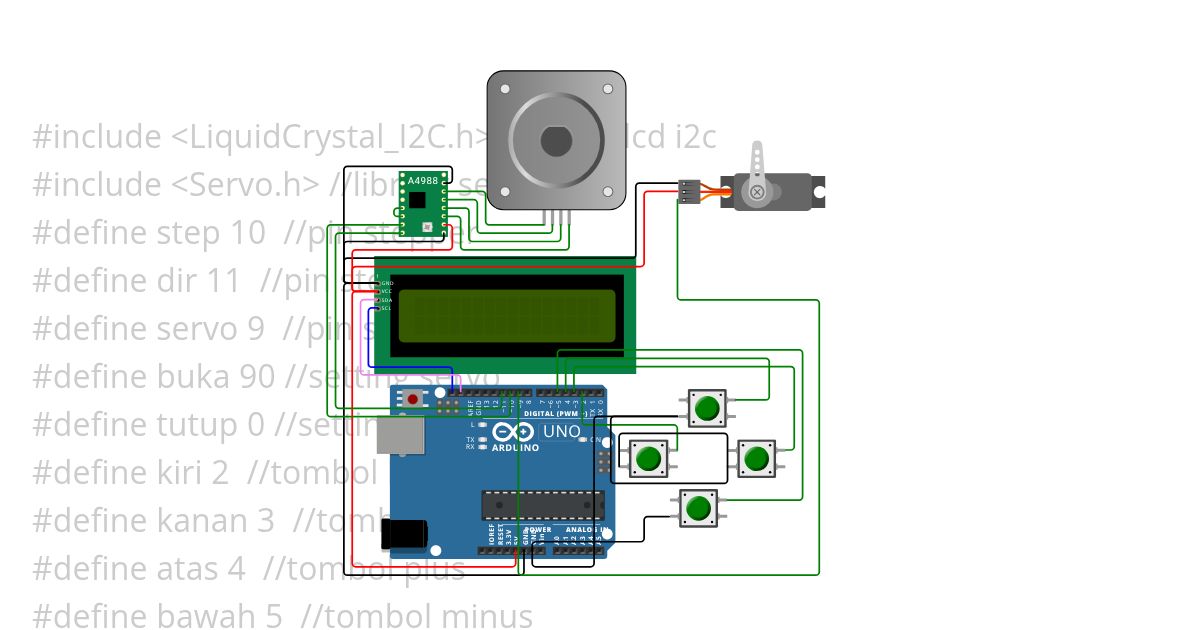 I2C Potong kabel indo simulation