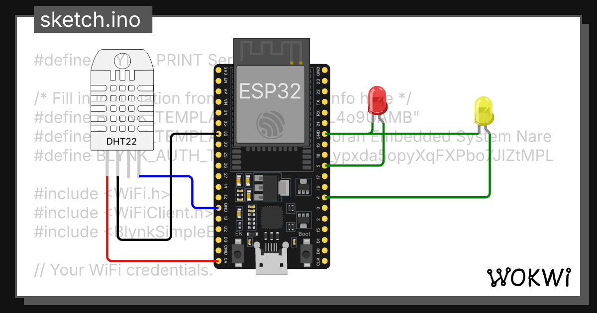 Wokwi online esp32 stm32 arduino simulator