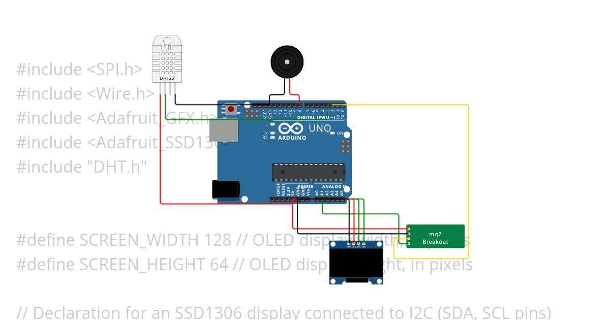 MQ2 gas sensor   simulation