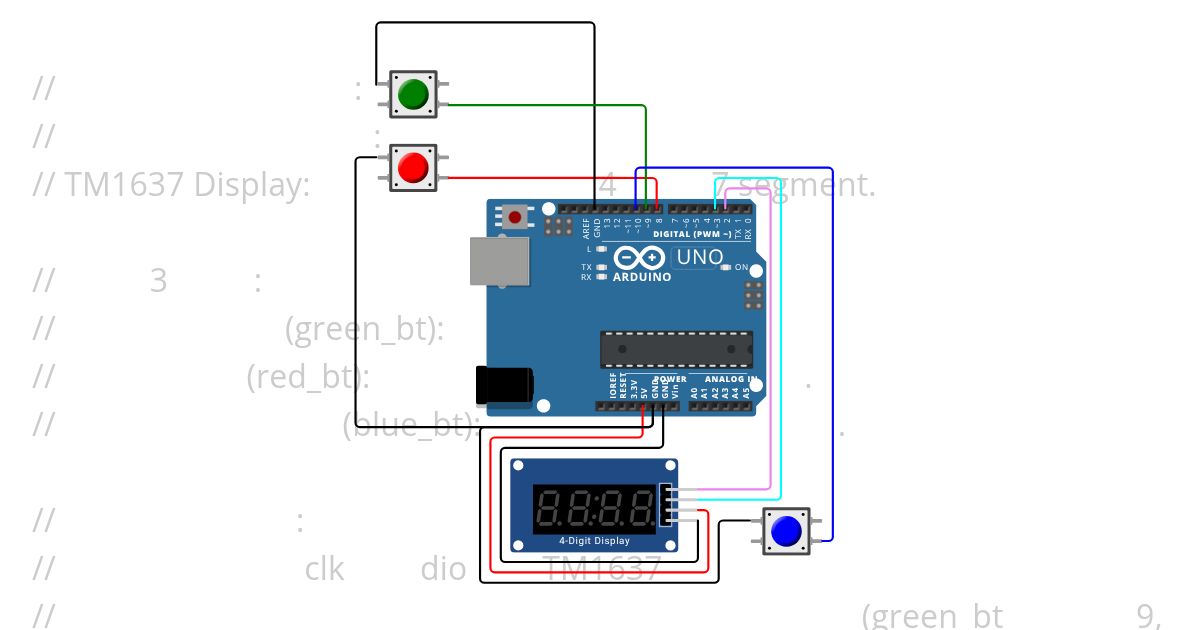 Stopwatch.ino simulation