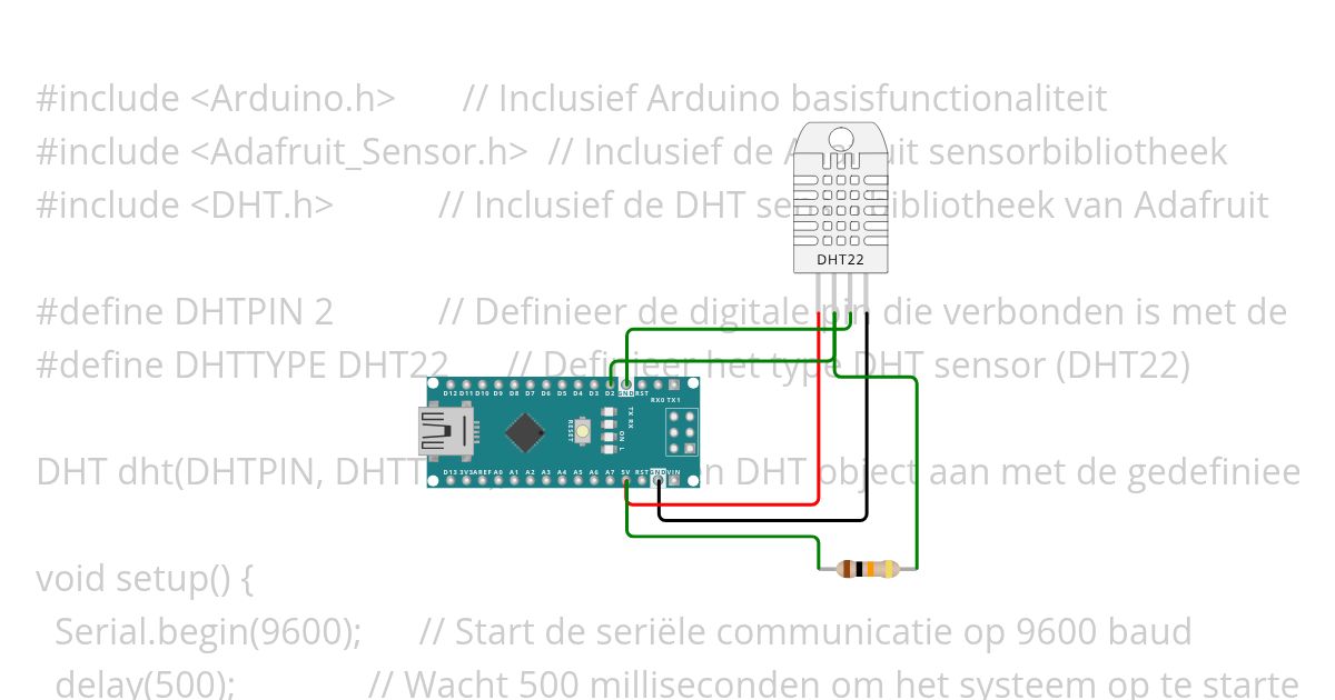 06_temperatuur sensor DHT22 simulation