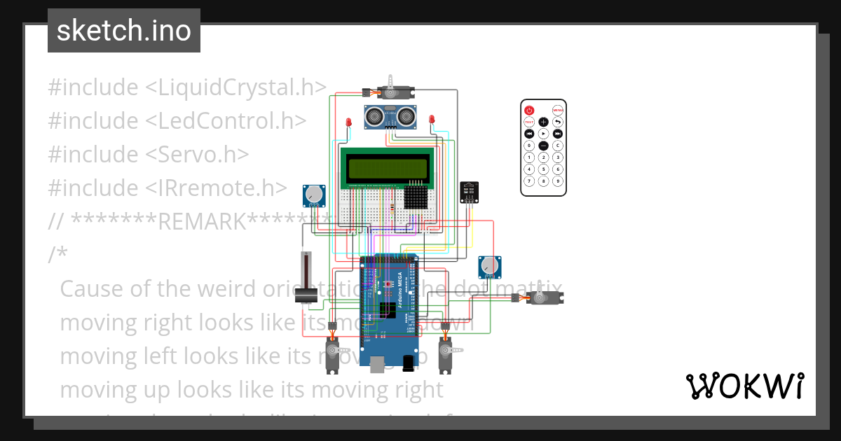 Smart Car Project Copy - Wokwi ESP32, STM32, Arduino Simulator