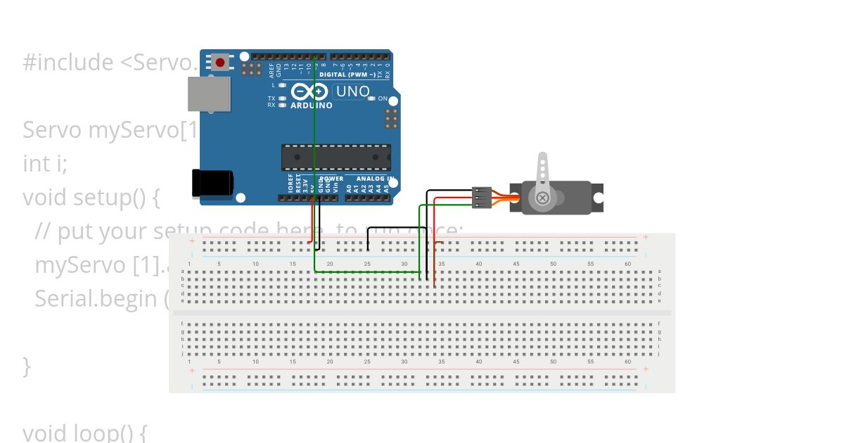 servo motor Luka Ilievski II-3 simulation