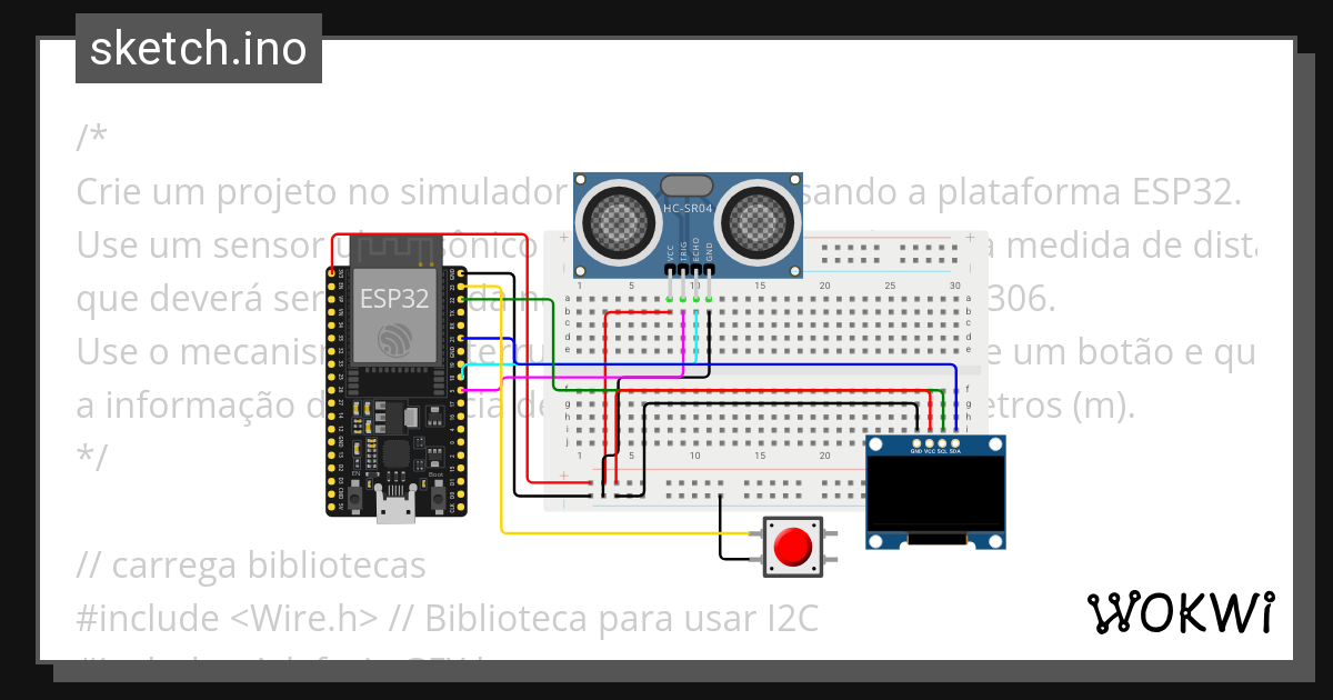 Projeto Trabalho Final - Wokwi ESP32, STM32, Arduino Simulator