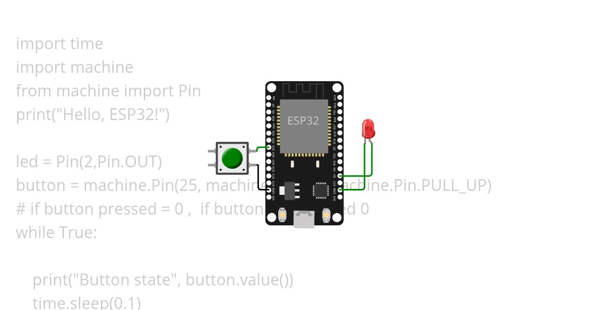 Ex 3-Push Button simulation