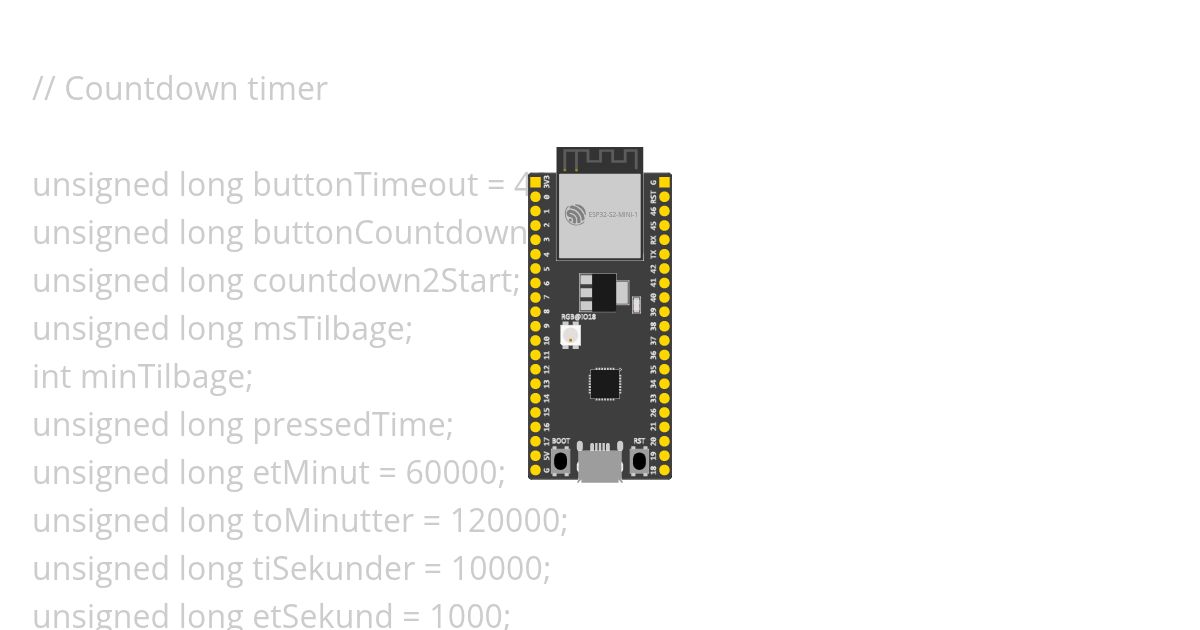 Countdown timer v_1_4 simulation