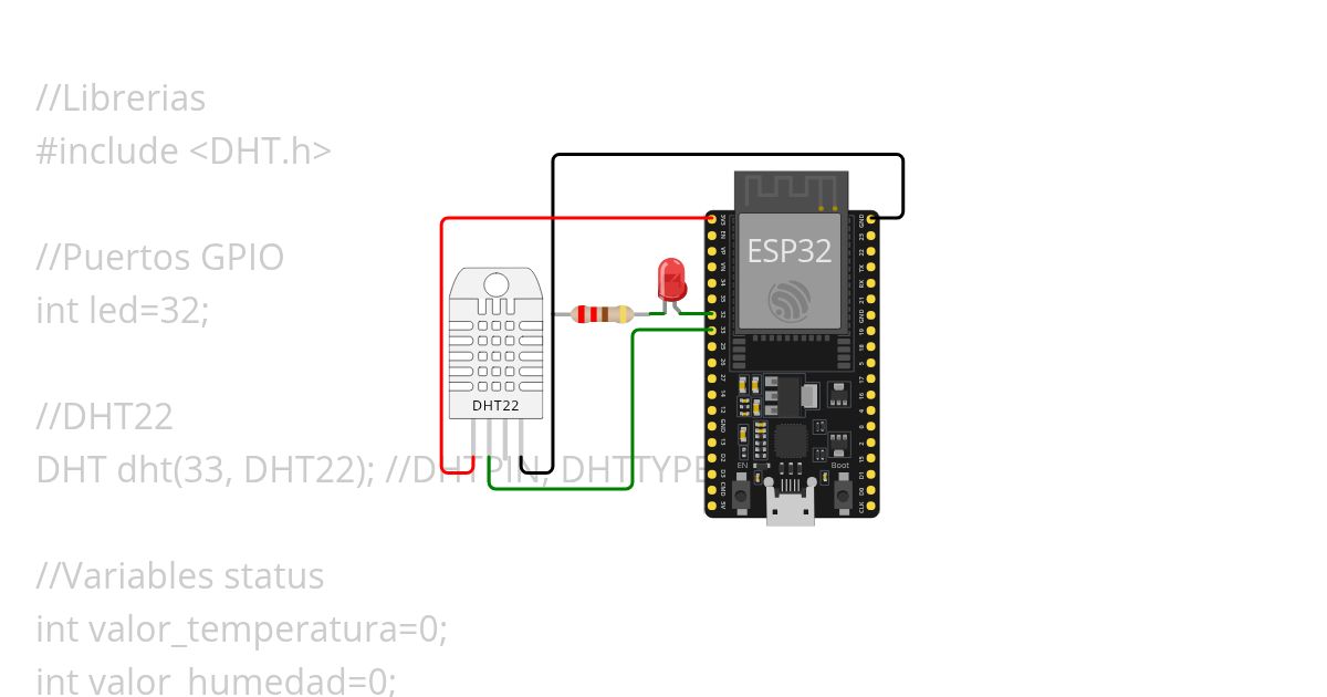 ESP32-Sensores Inteligentes simulation