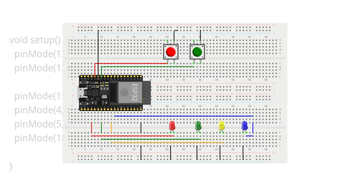 Pjt9 SW Control LED 2 simulation