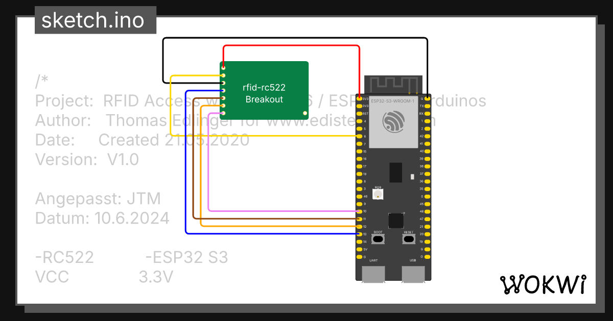 Wokwi - Online ESP32, STM32, Arduino Simulator