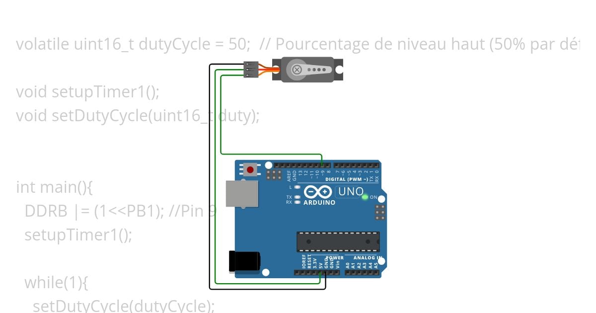 ProjectGroupe PWM in C ATMEGA simulation