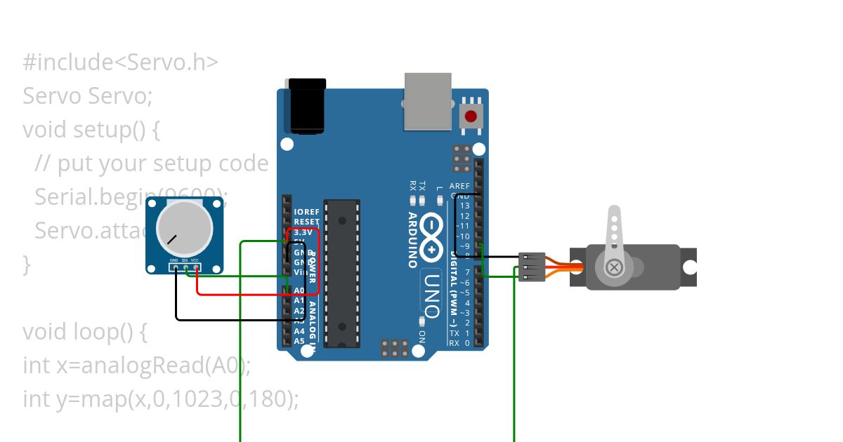 ServoMotor 2 simulation