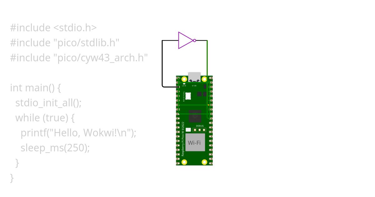 WiFi pico simulation