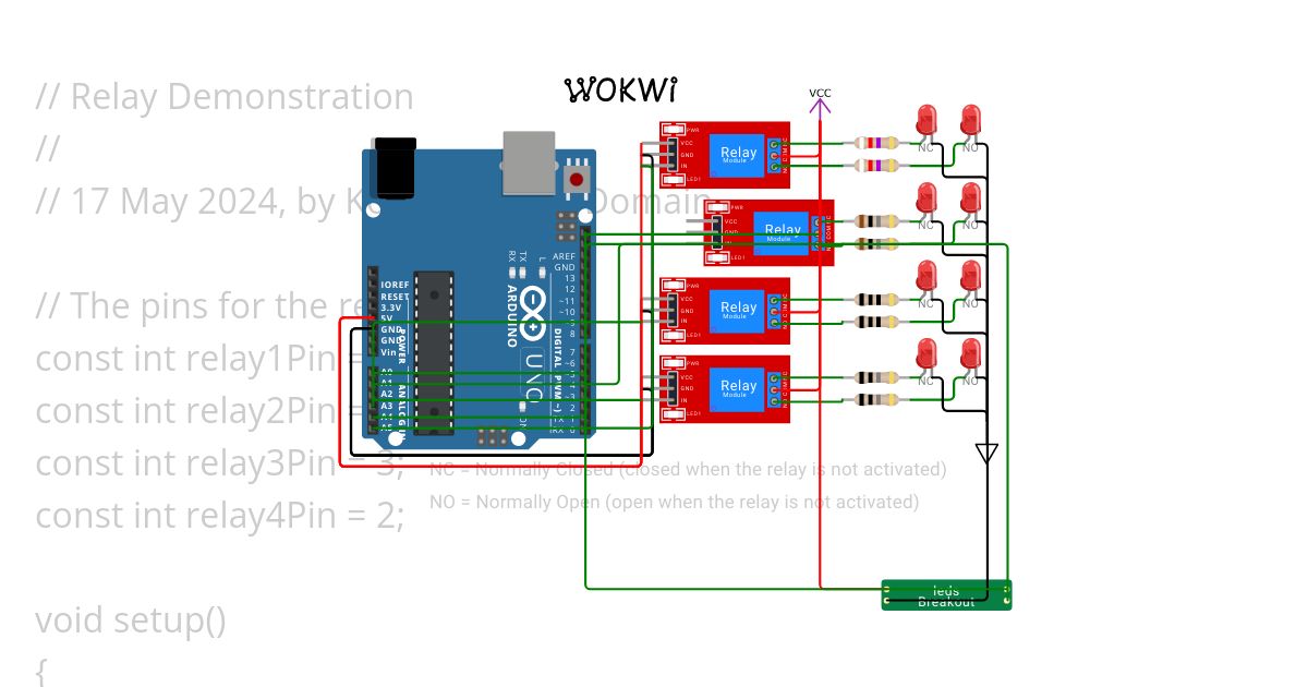 Relay simulation