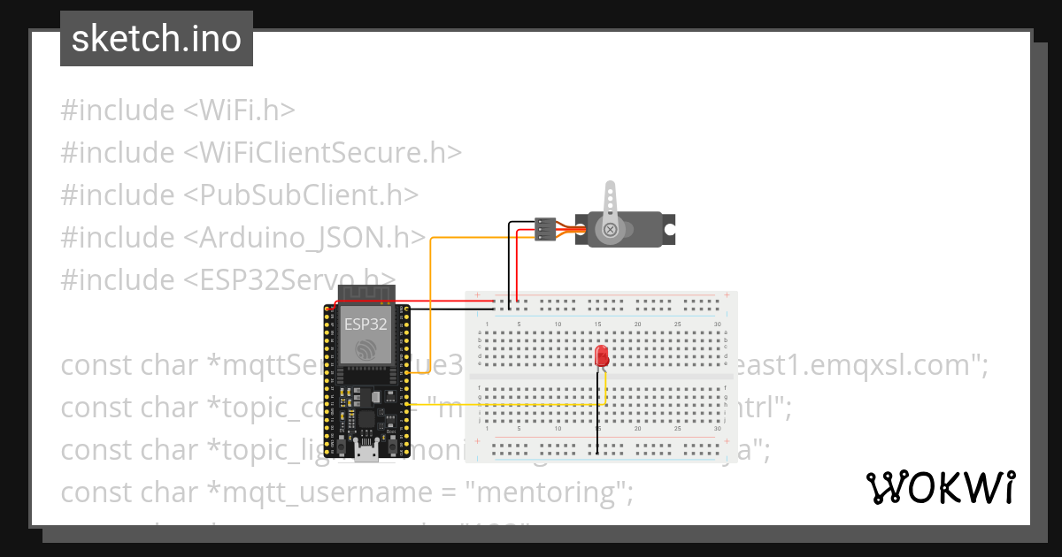 Wokwi - Online ESP32, STM32, Arduino Simulator