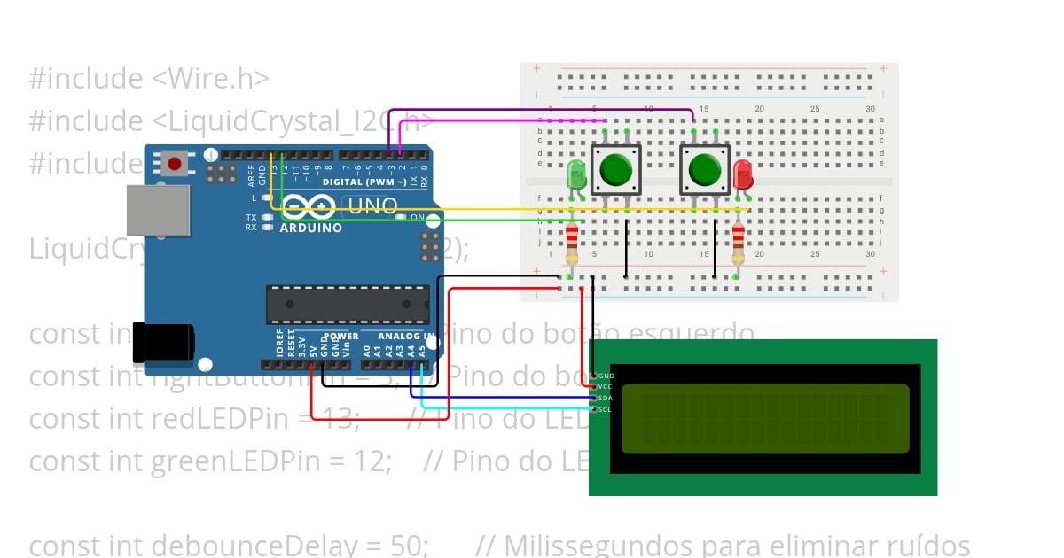 Reaction Timer simulation