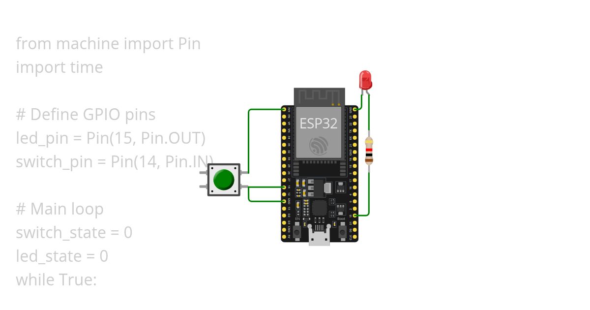 led & push button micropython Copy (3) simulation
