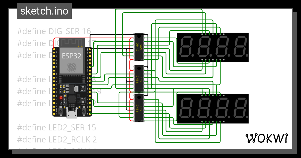 7segdisplay Wokwi Esp32 Stm32 Arduino Simulator 5501