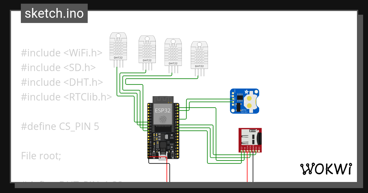 Wokwi - Online ESP32, STM32, Arduino Simulator