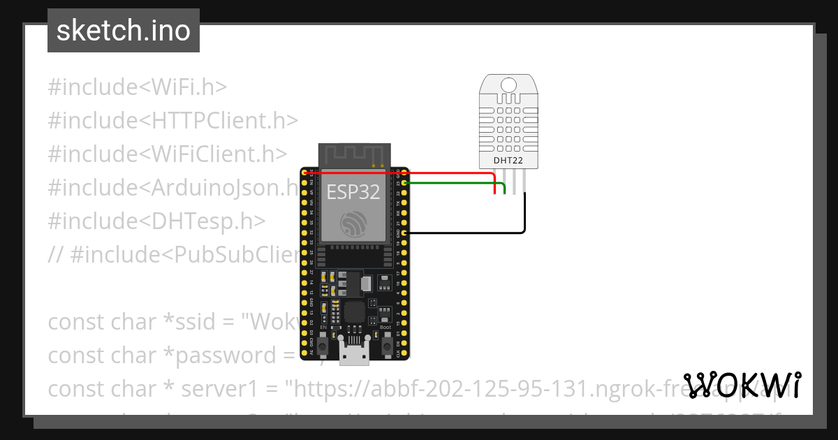 Wokwi Online ESP32 STM32 Arduino Simulator