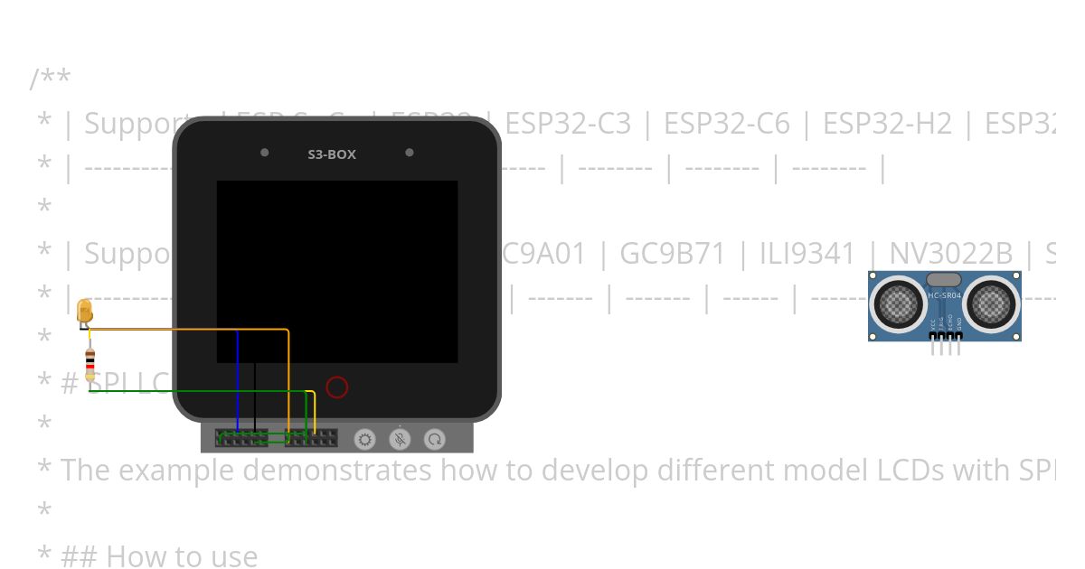 ESP32-S3-BOX ESP_Panel_Library  simulation