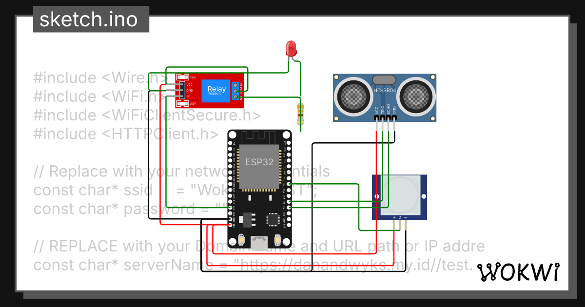 Tugas 1danan wokwi esp32 stm32 arduino simulator