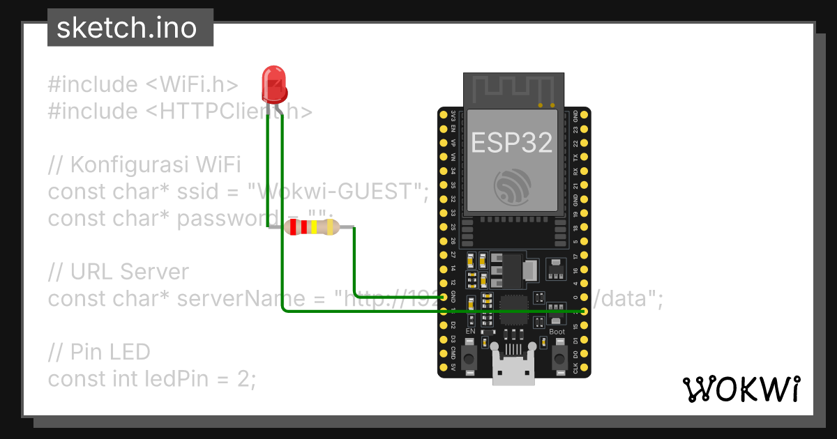 Wokwi online esp32 stm32 arduino simulator