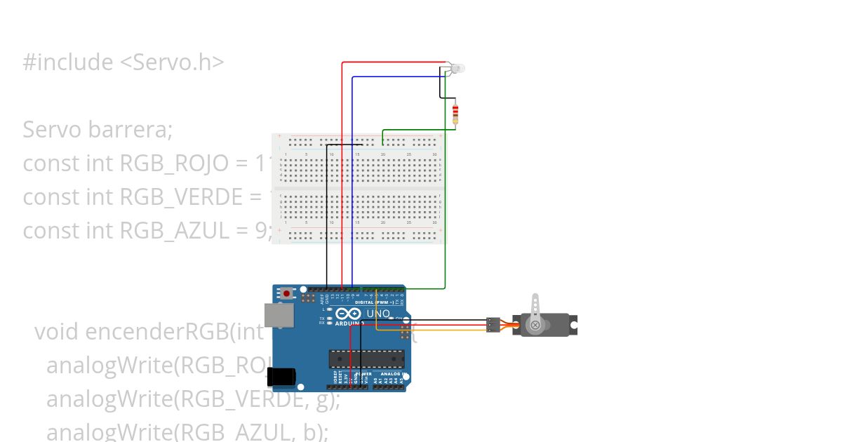 RGB_SERVO simulation