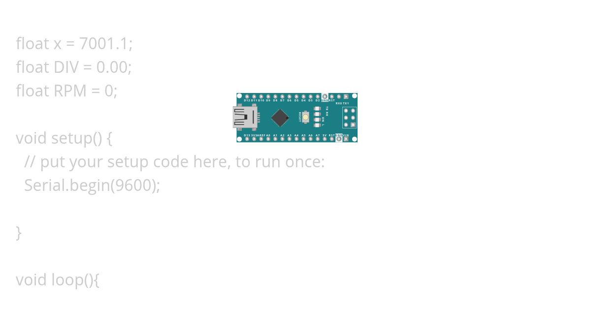 Loop for testing Arduino code (DIV first) simulation
