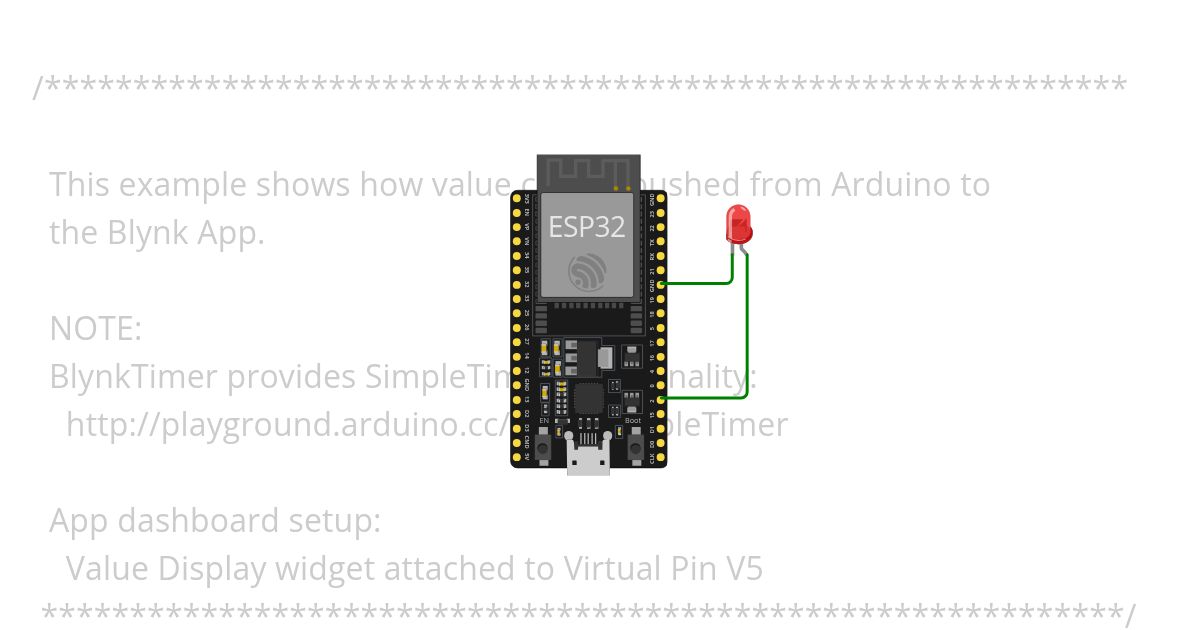 Project 1 - Blynk Connectivity simulation