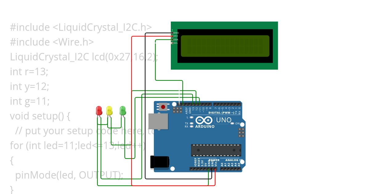 troffice light for lcd simulation