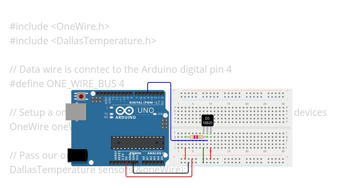 Temp Monitor simulation