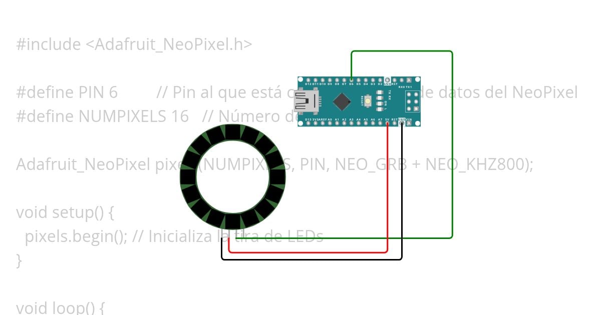 Neopixel 2 simulation