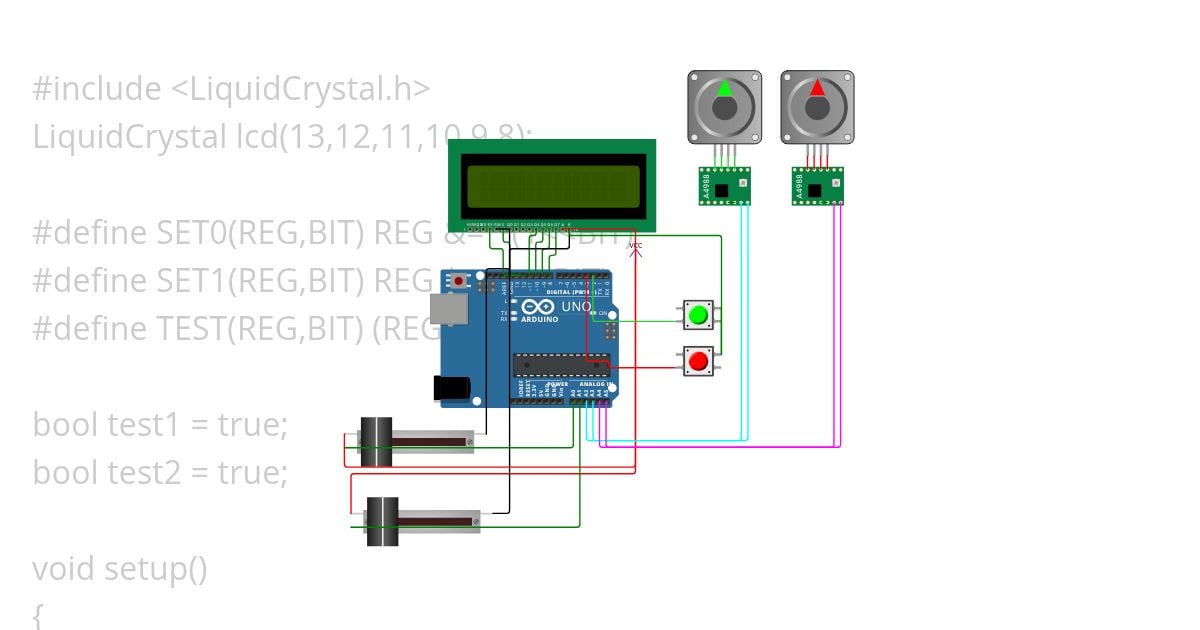 random stepper adc simulation
