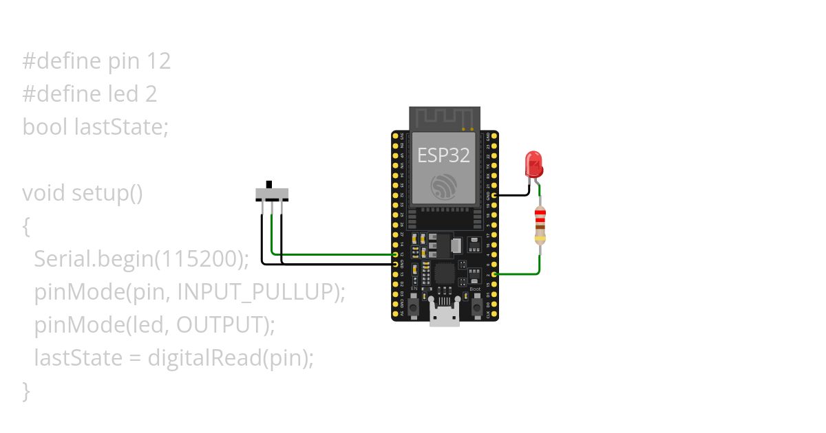 pin falling detect simulation