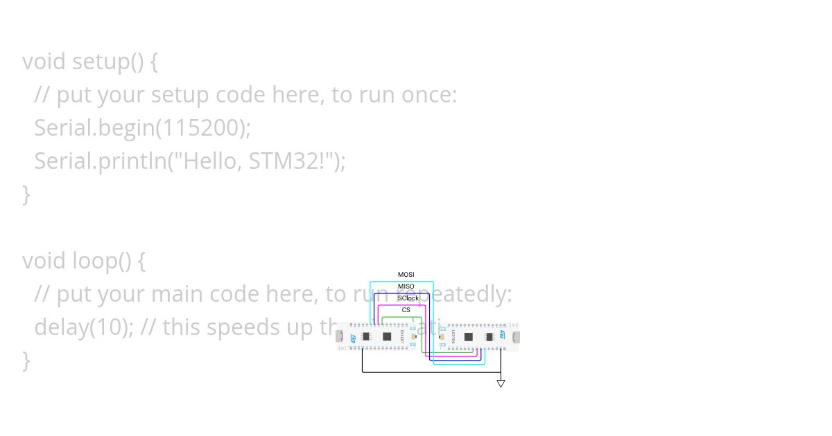 spi conection simulation