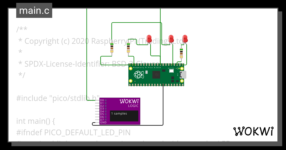 sample_blink_pit - Wokwi ESP32, STM32, Arduino Simulator