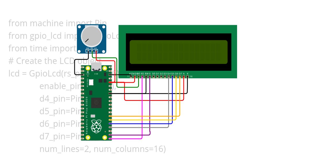 lcd project  simulation