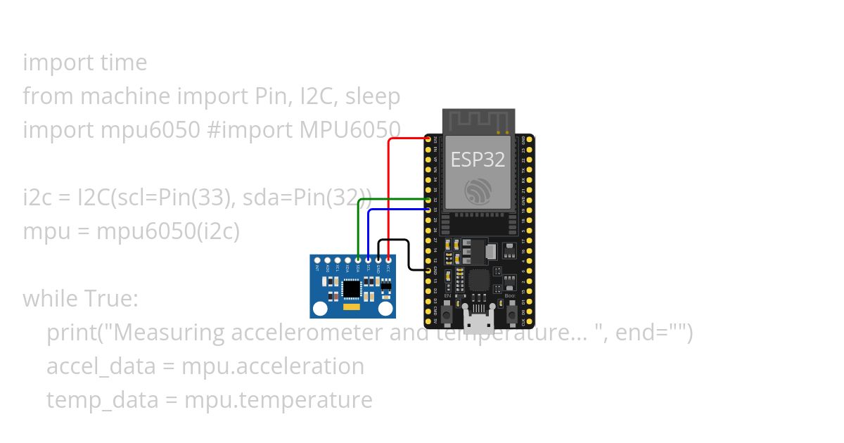 i2c: mpu6050 simulation