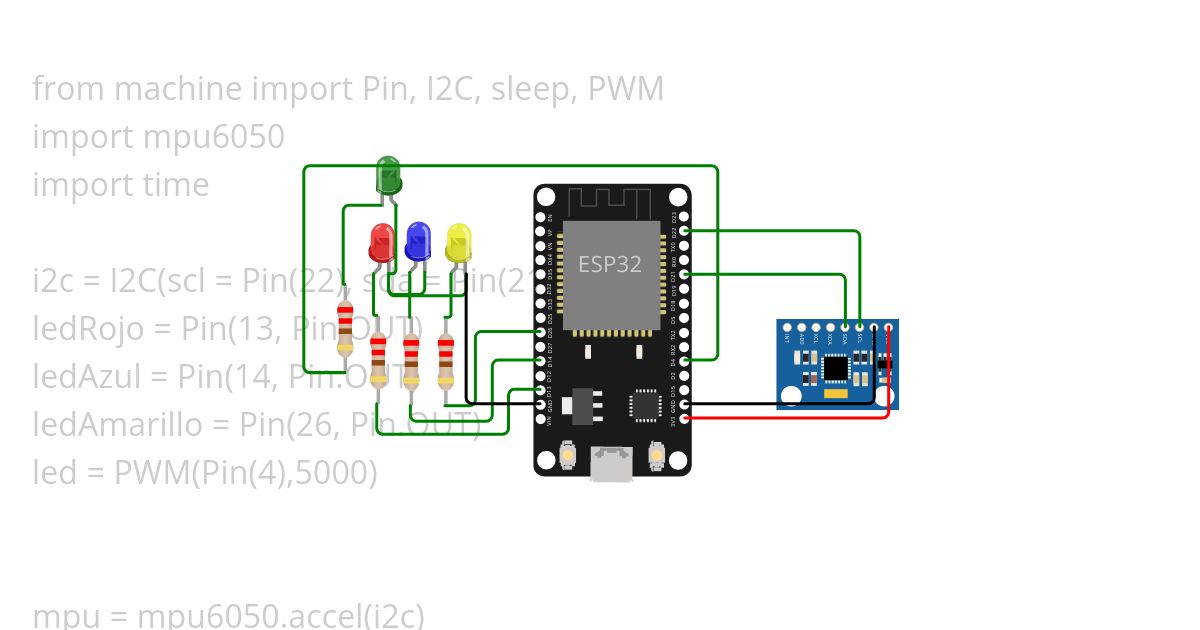 i2c: mpu6050 simulation