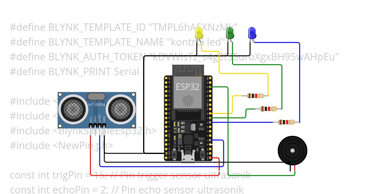 Sensor Ultrasonic  simulation
