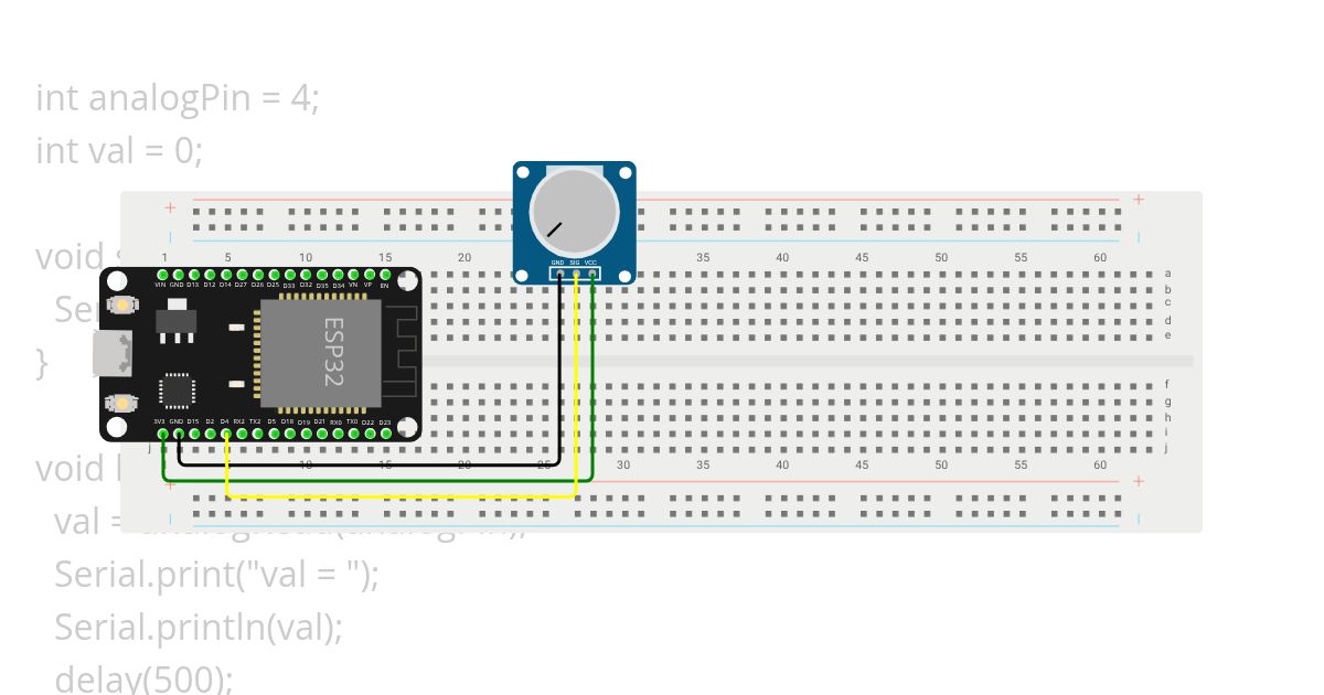 ESP32_Lab4_1_AnalogInputs simulation