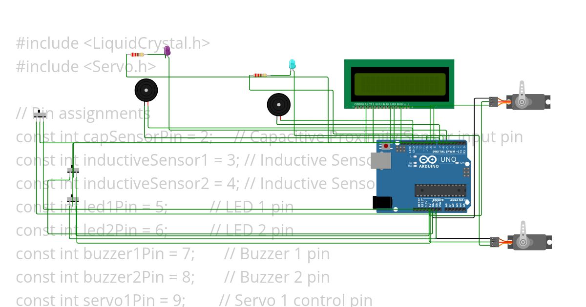 metal 2 C simulation