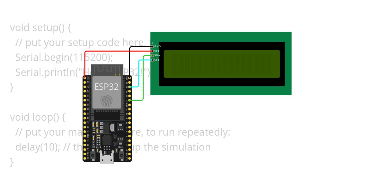 LCD_I2C simulation